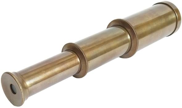 Elegant Hub Brass Telescope