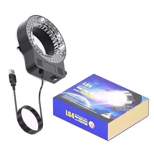 USB LED Ring Light for Microscopes