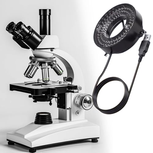 USB LED Ring Light for Microscopes