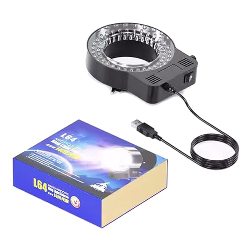 USB LED Ring Light for Microscopes