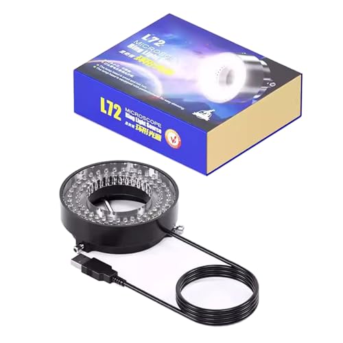 USB LED Ring Light for Microscopes