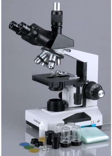 AmScope T490A-5MA Microscope 40X-1600X