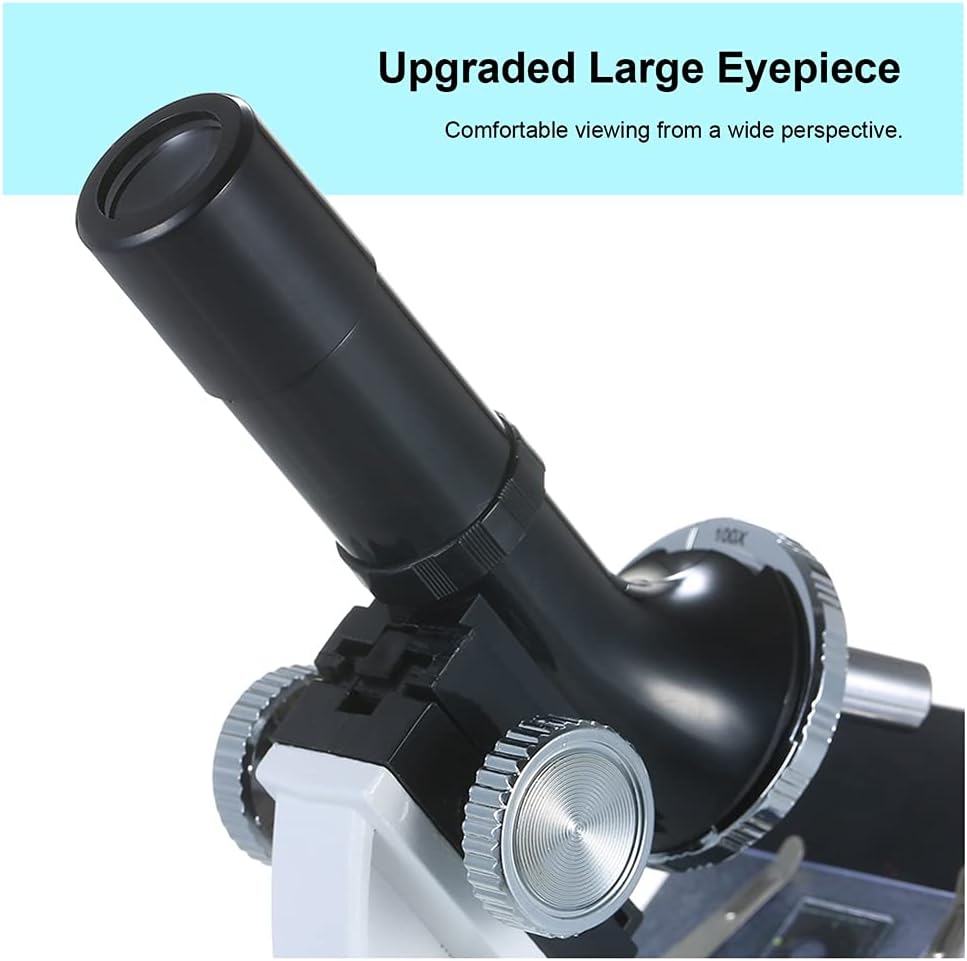 HM1200 Trinocular Metal Microscope 100X-1200X