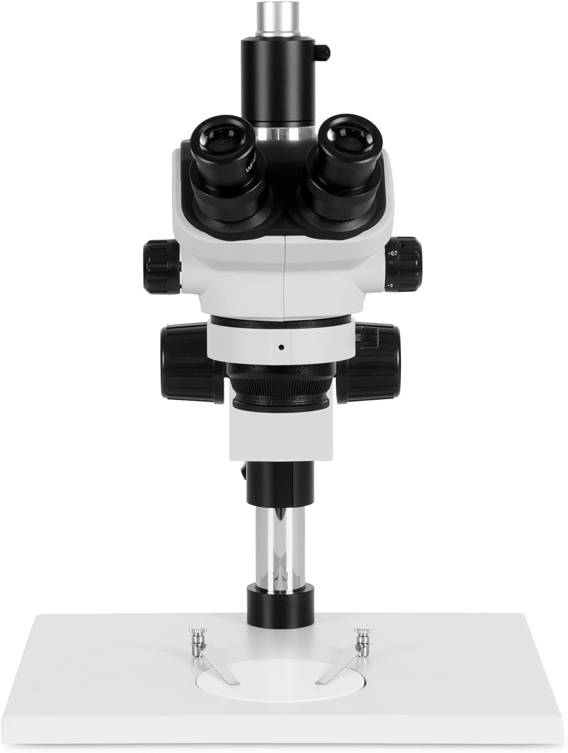 Simul-Focal Trinocular Microscope 7X-50X