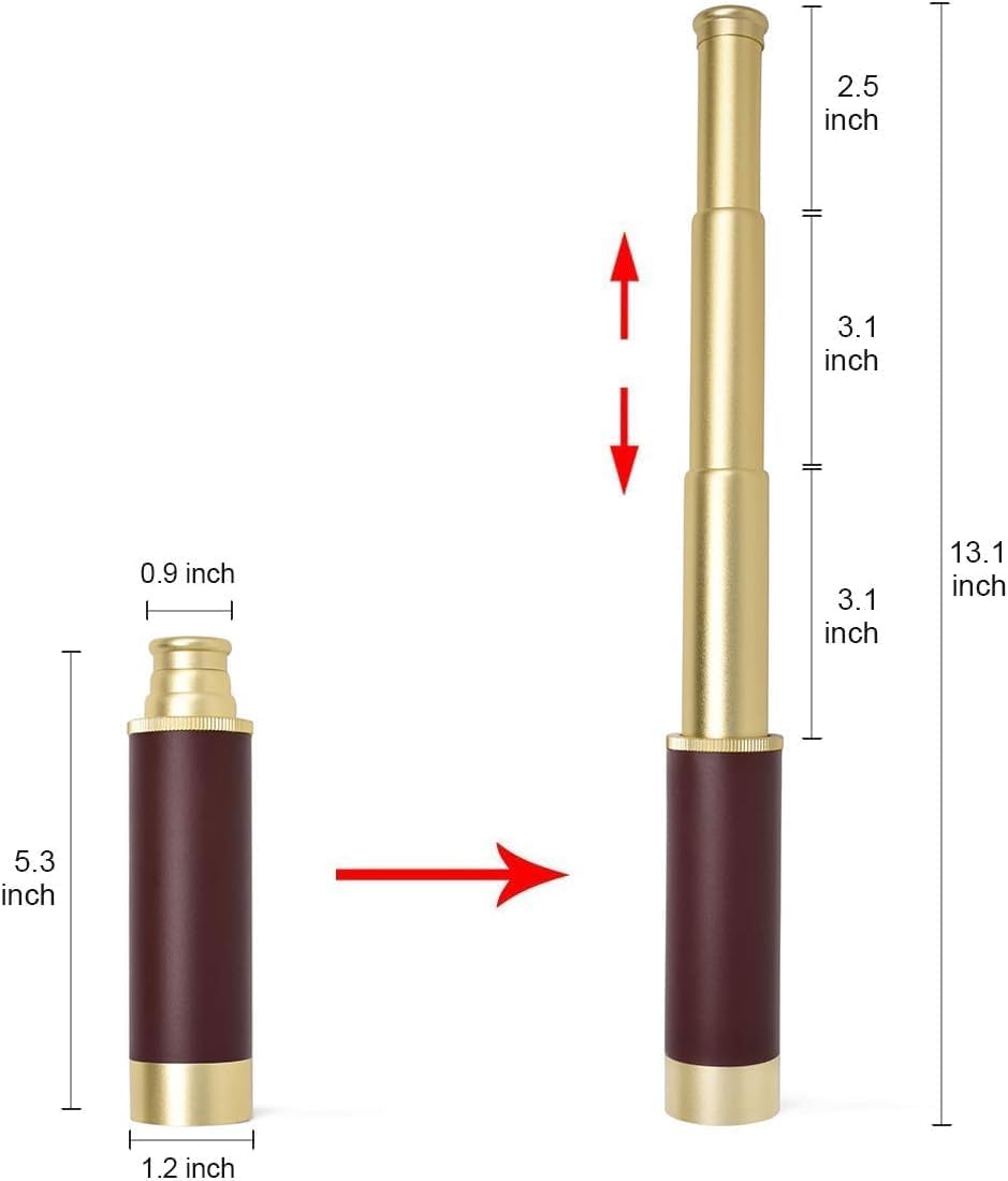 25x30 Pirate Monocular Telescope