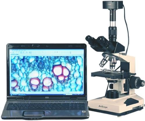 AmScope T490A-5MA Microscope 40X-1600X