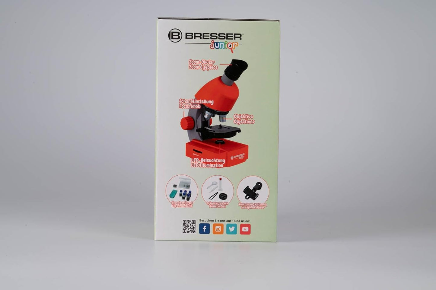 Bresser Junior Kids Microscope – Red