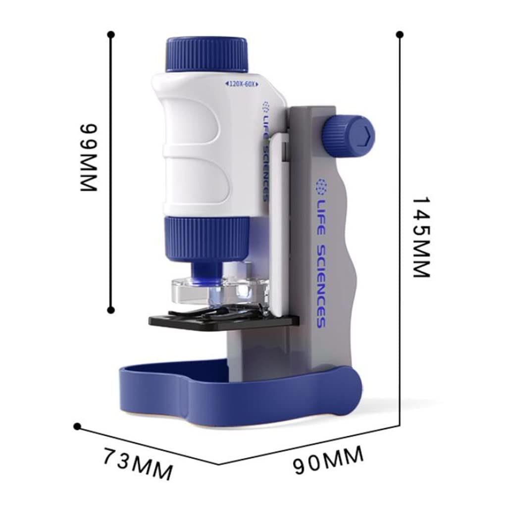 Handheld 3-in-1 HD Optical Microscope Science Kit