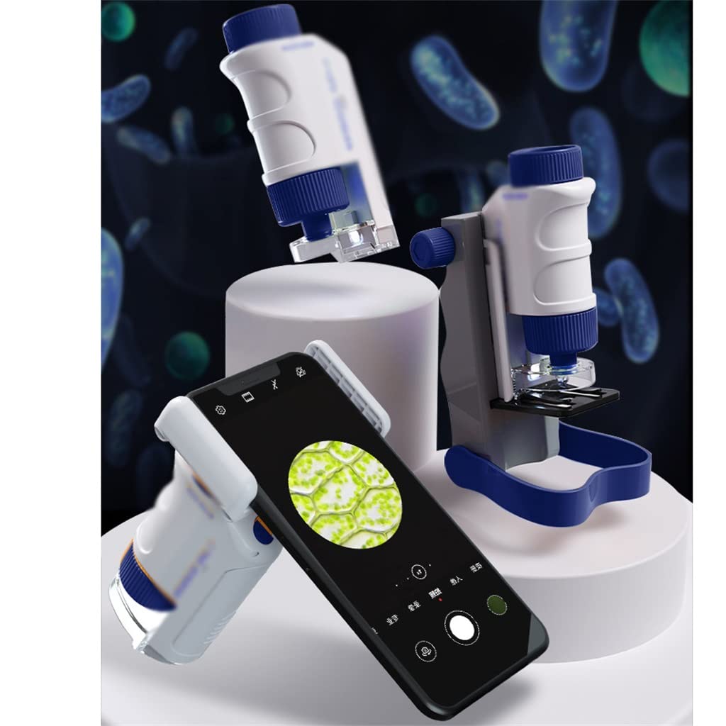 Handheld 3-in-1 HD Optical Microscope Science Kit