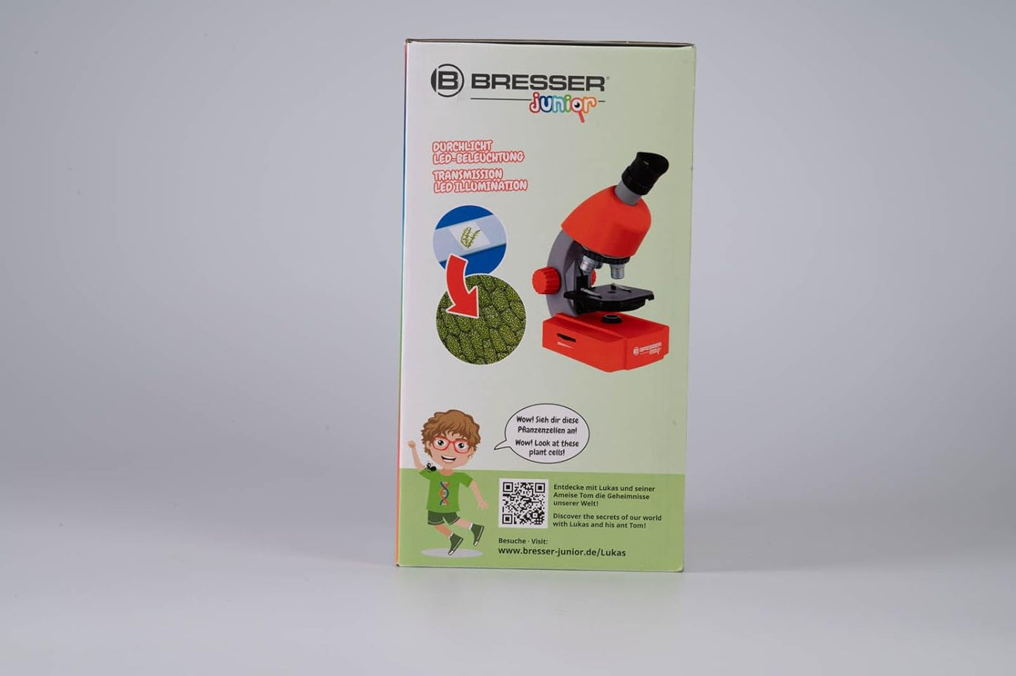 Bresser Junior Kids Microscope – Red