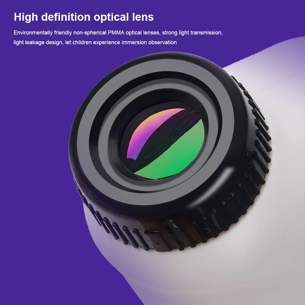 RIIPOO Pocket Kids Microscope 60X-120X