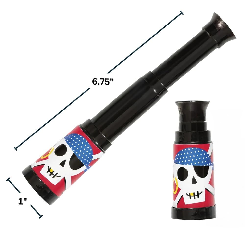 Multicolor Ahoy Pirate Telescope Favors