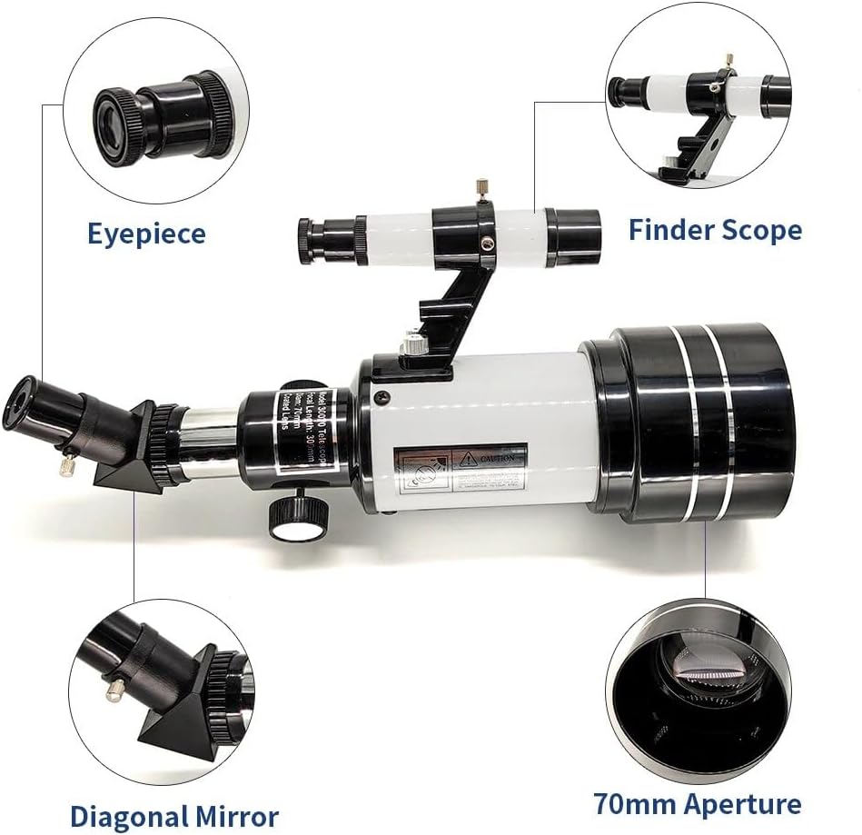 70mm Portable Telescope – Yellow