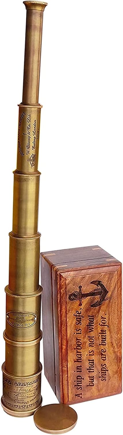 14x Vintage Pirate Spyglass