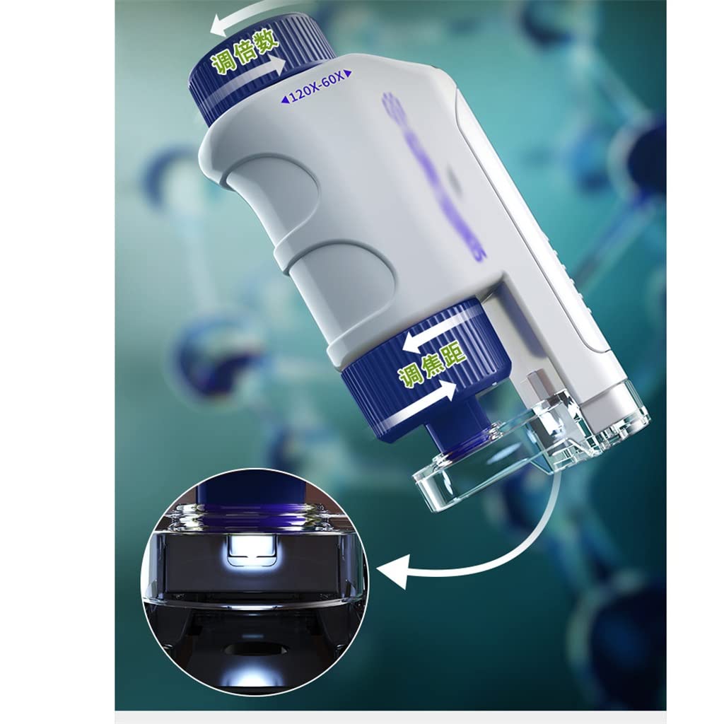 Handheld 3-in-1 HD Optical Microscope Science Kit