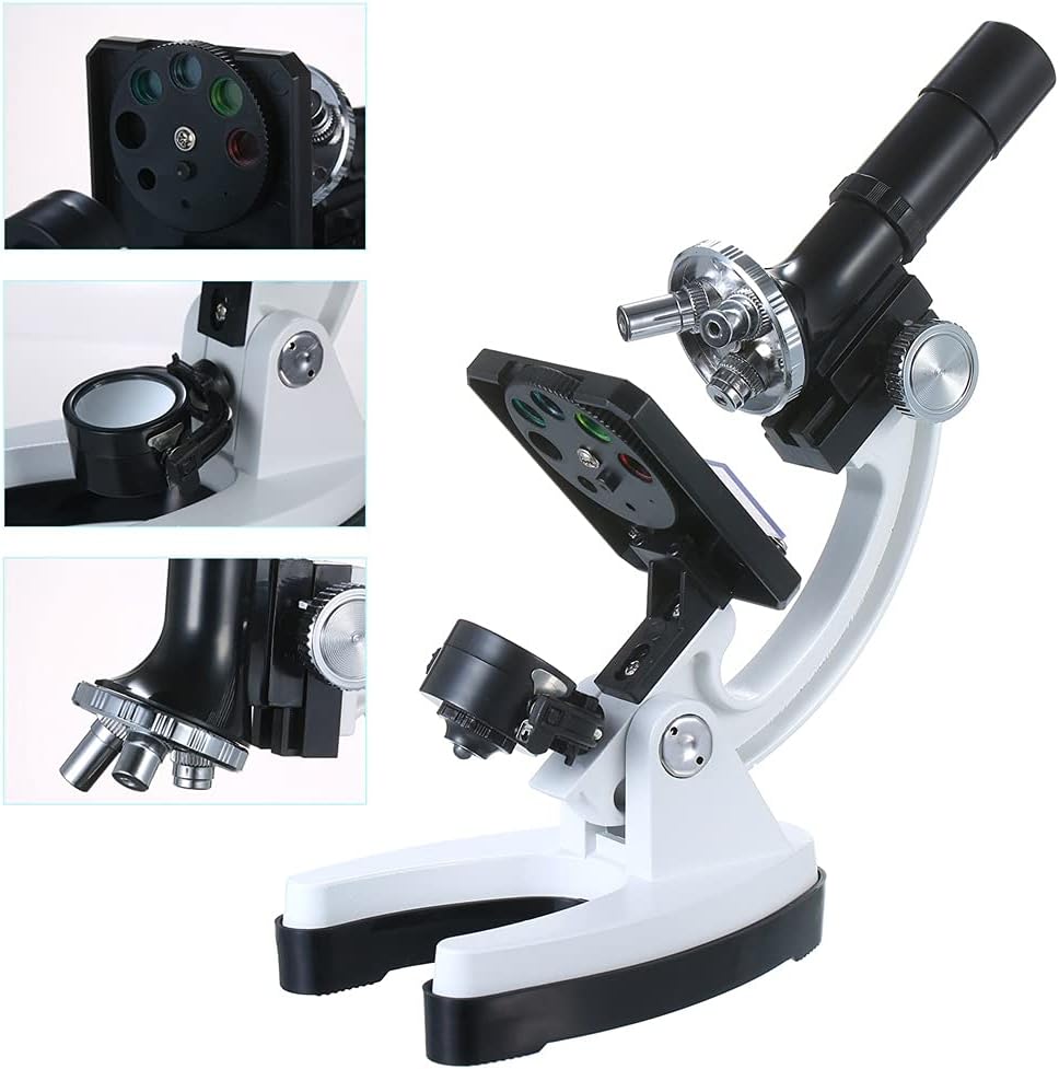HM1200 Trinocular Metal Microscope 100X-1200X
