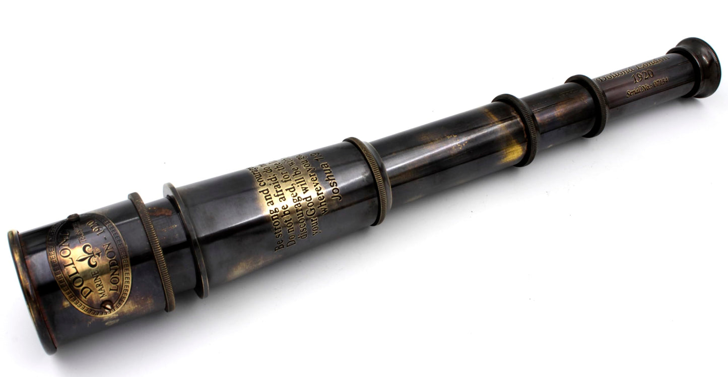 Engraved Inspirational Telescope Gift