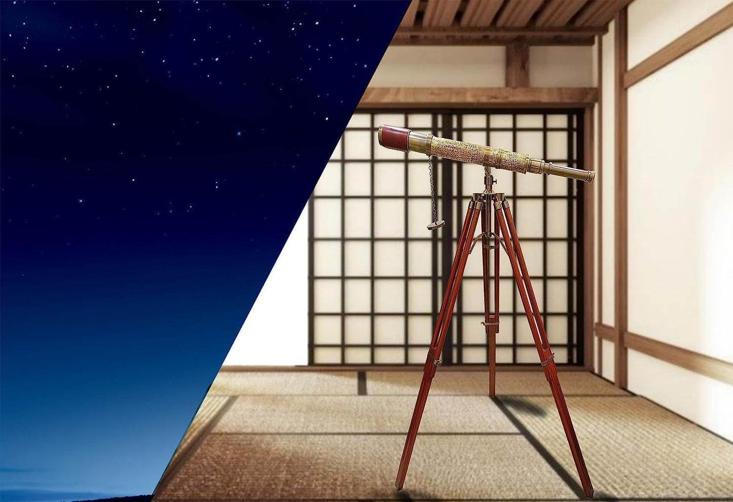 Handmade Brass Nautical Telescope