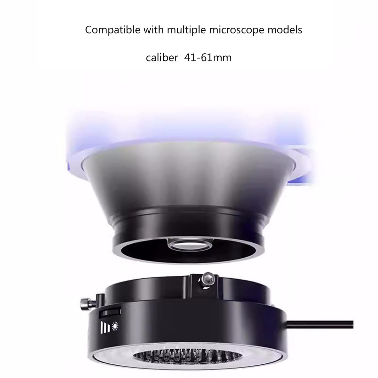 USB LED Ring Light for Microscopes