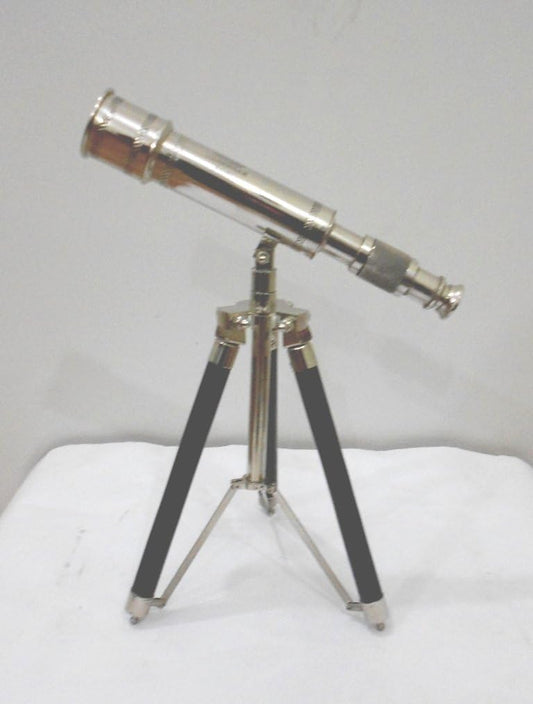 Brass Wooden Nautical Telescope