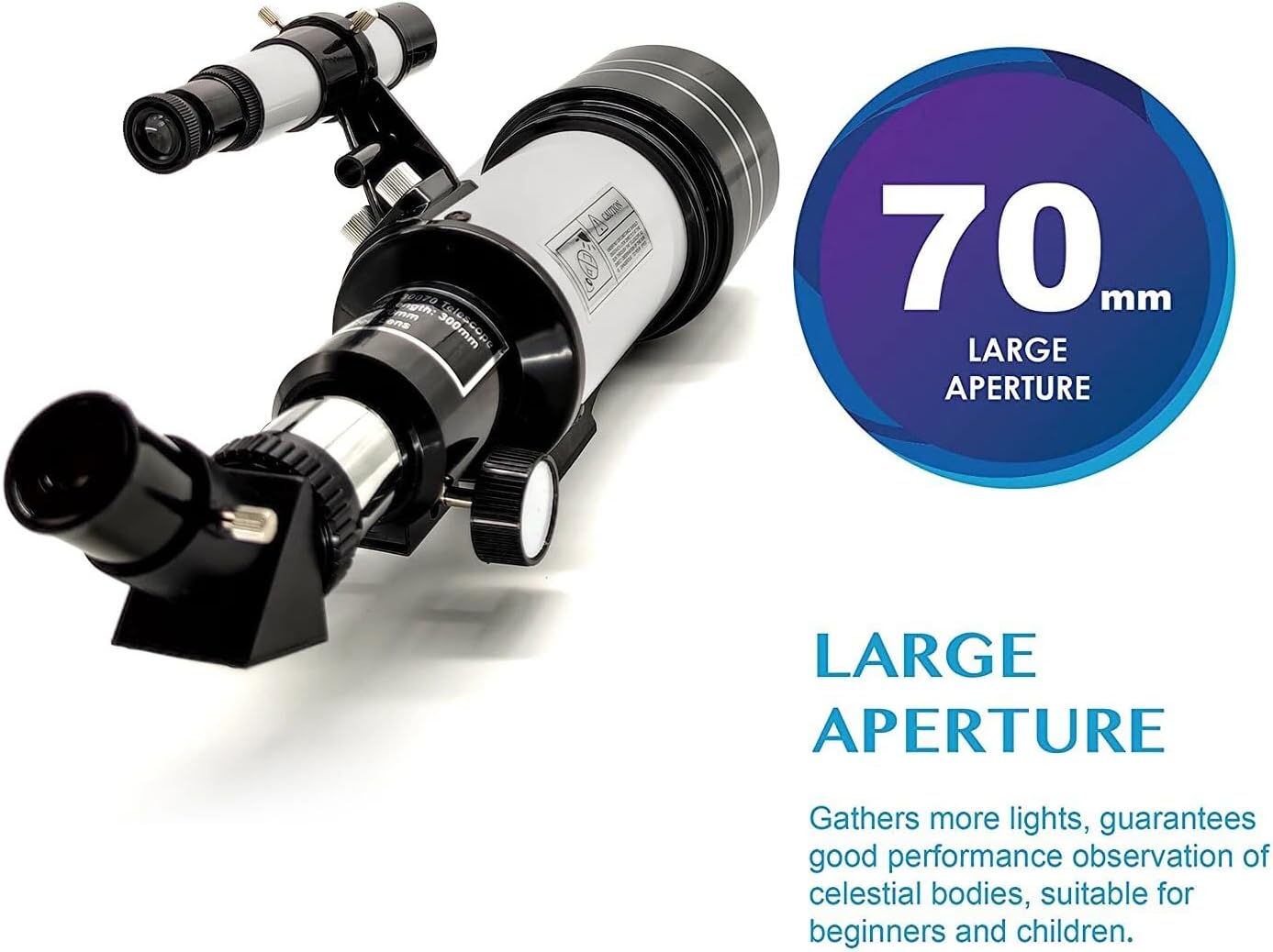 70mm Portable Telescope – Yellow