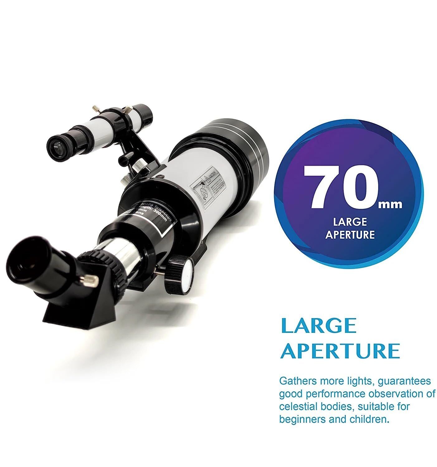 70mm Portable Telescope – Cyan