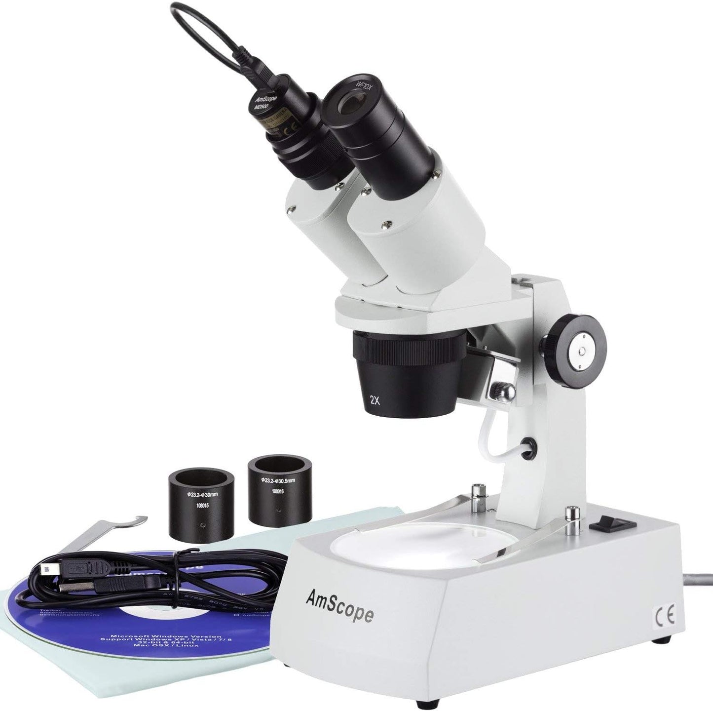 AmScope SE306R-A-E Digital Stereo Microscope