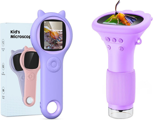 Purple Mini Kids Microscope