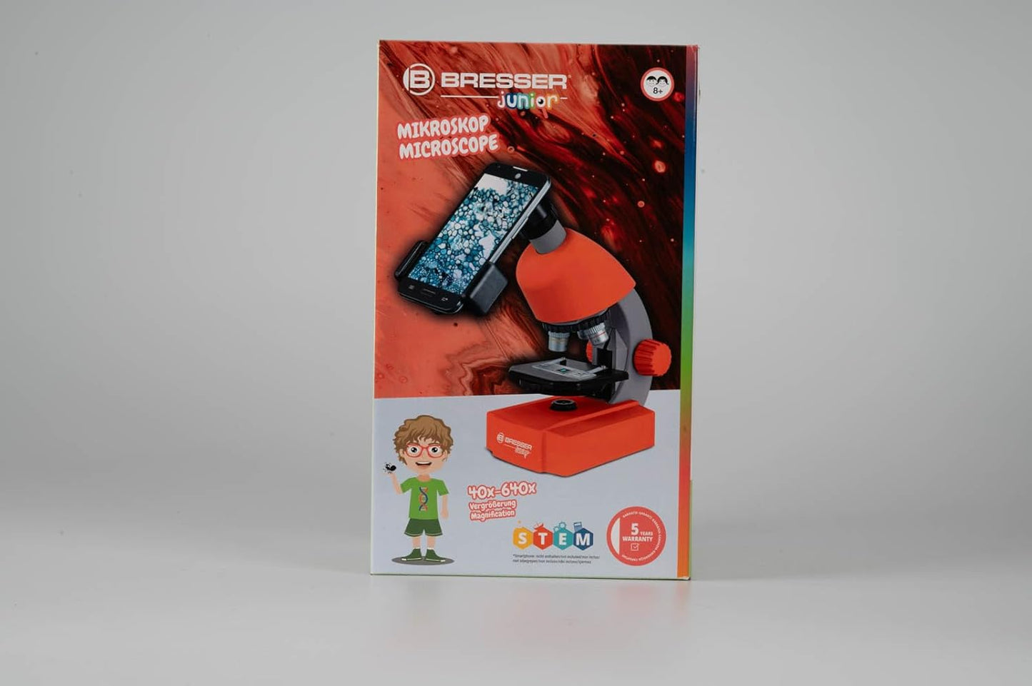 Bresser Junior Kids Microscope – Red