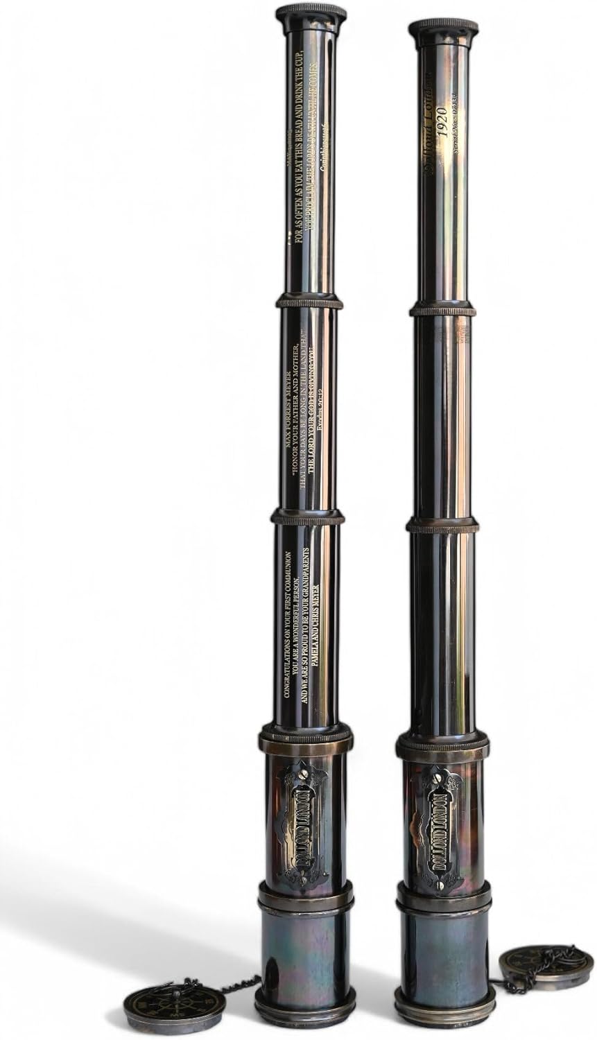 Personalized Brass Nautical Spyglass