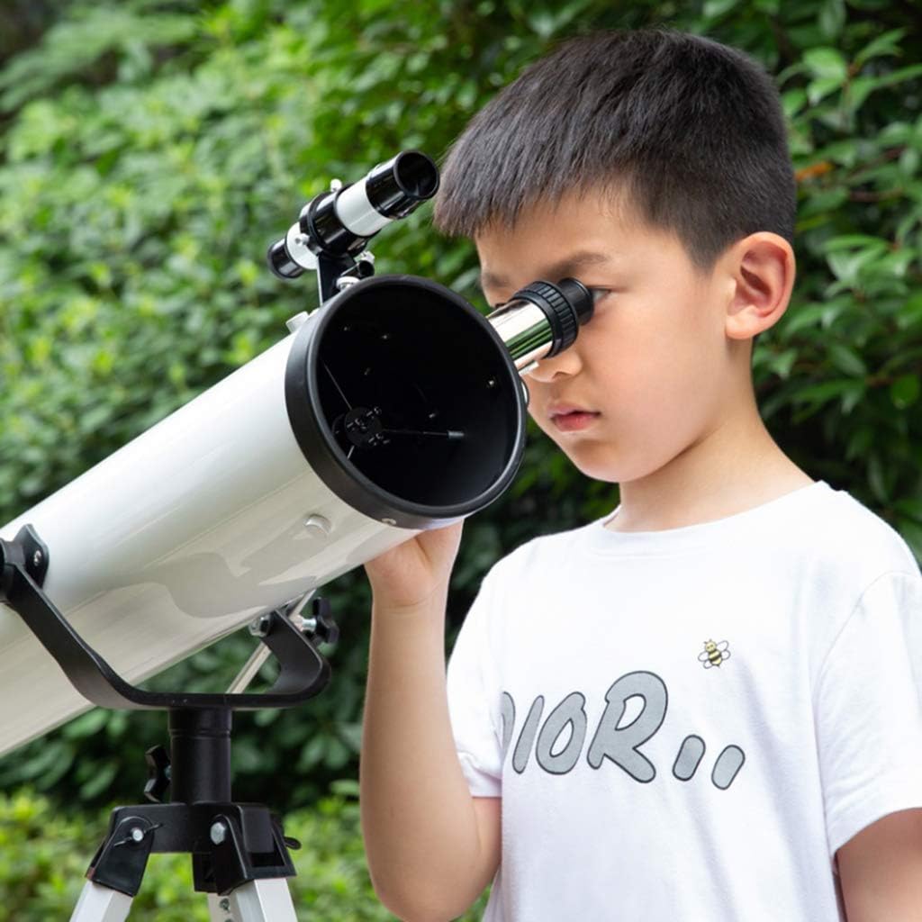 76mm Kids Reflector Telescope – White