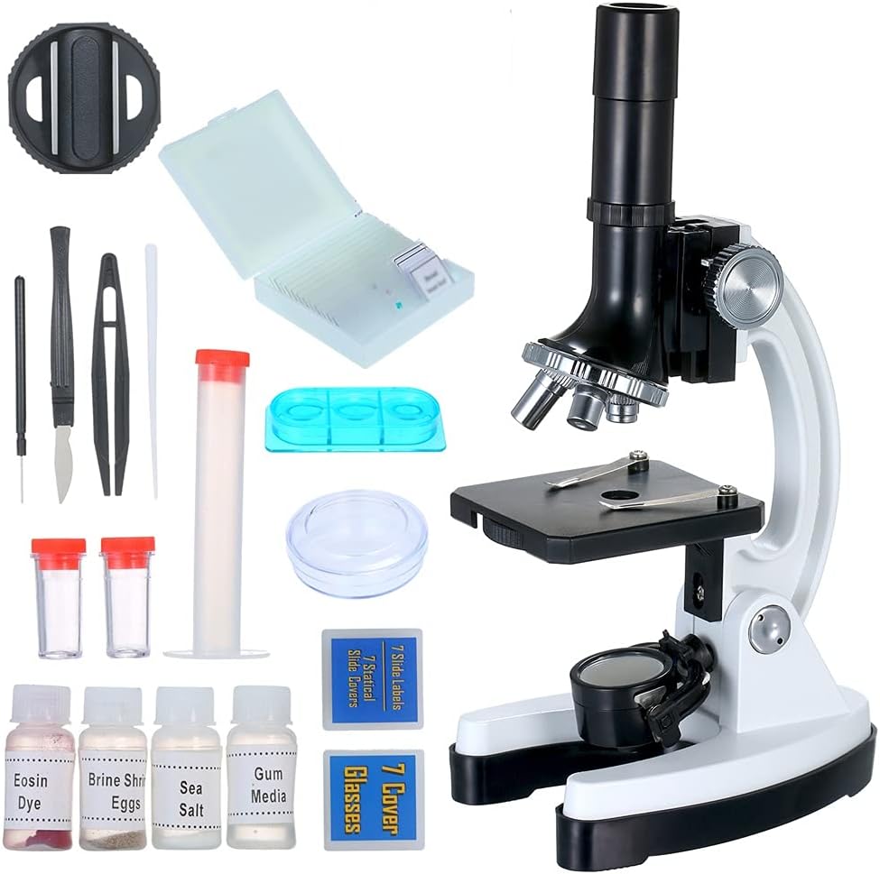 HM1200 Trinocular Metal Microscope 100X-1200X