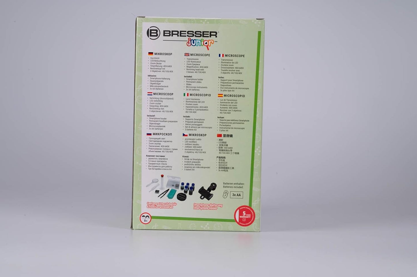 Bresser Junior Kids Microscope – Red