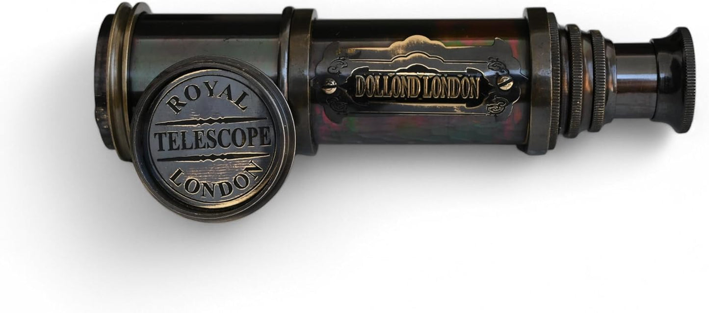 Personalized Brass Nautical Spyglass