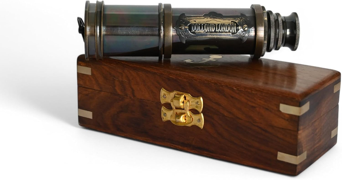Personalized Brass Nautical Spyglass