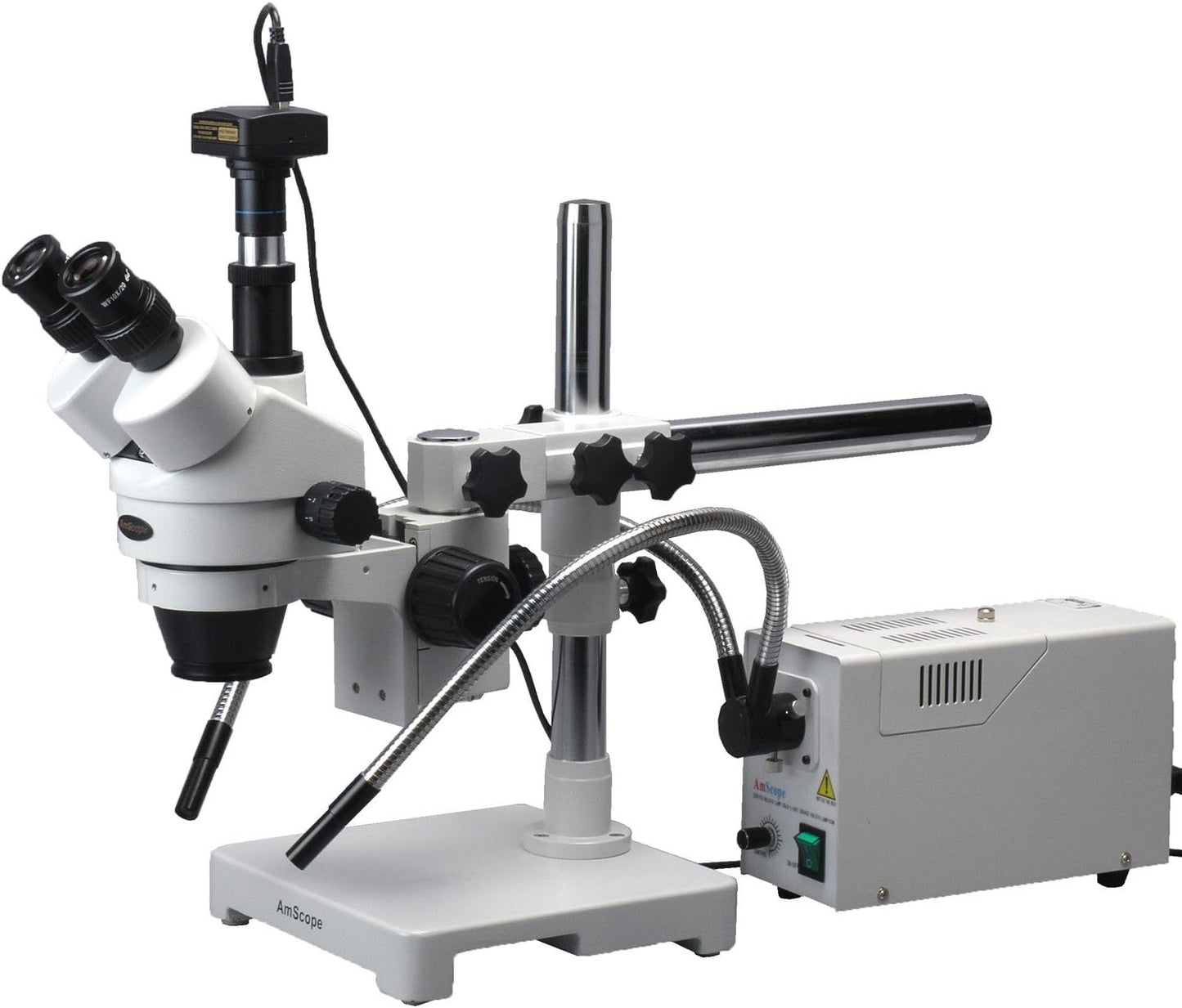 AmScope SM-3TZ Trinocular Zoom Microscope