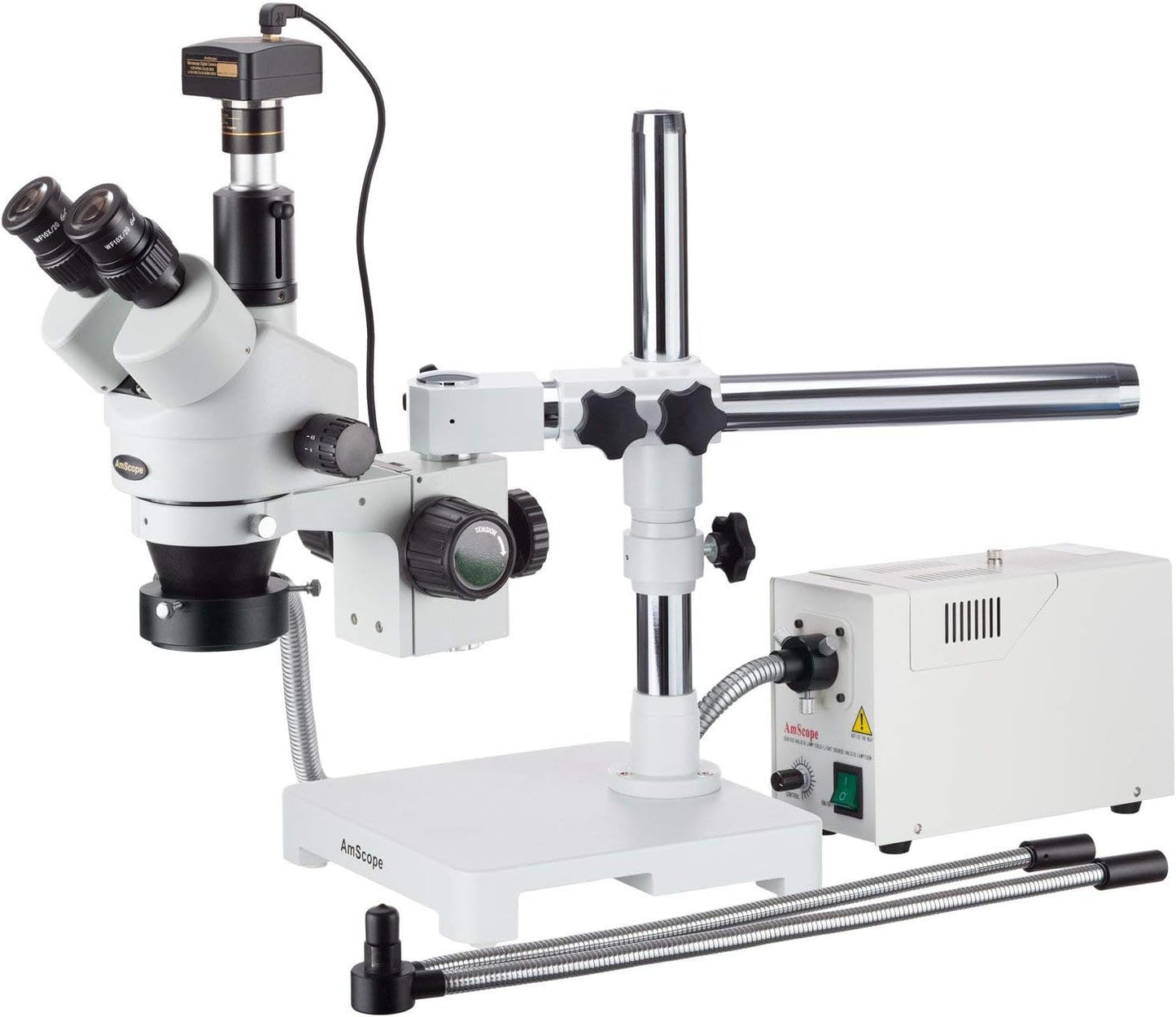 AmScope SM-3TZ Trinocular Zoom Microscope
