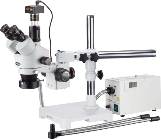 AmScope SM-3TZ Trinocular Zoom Microscope