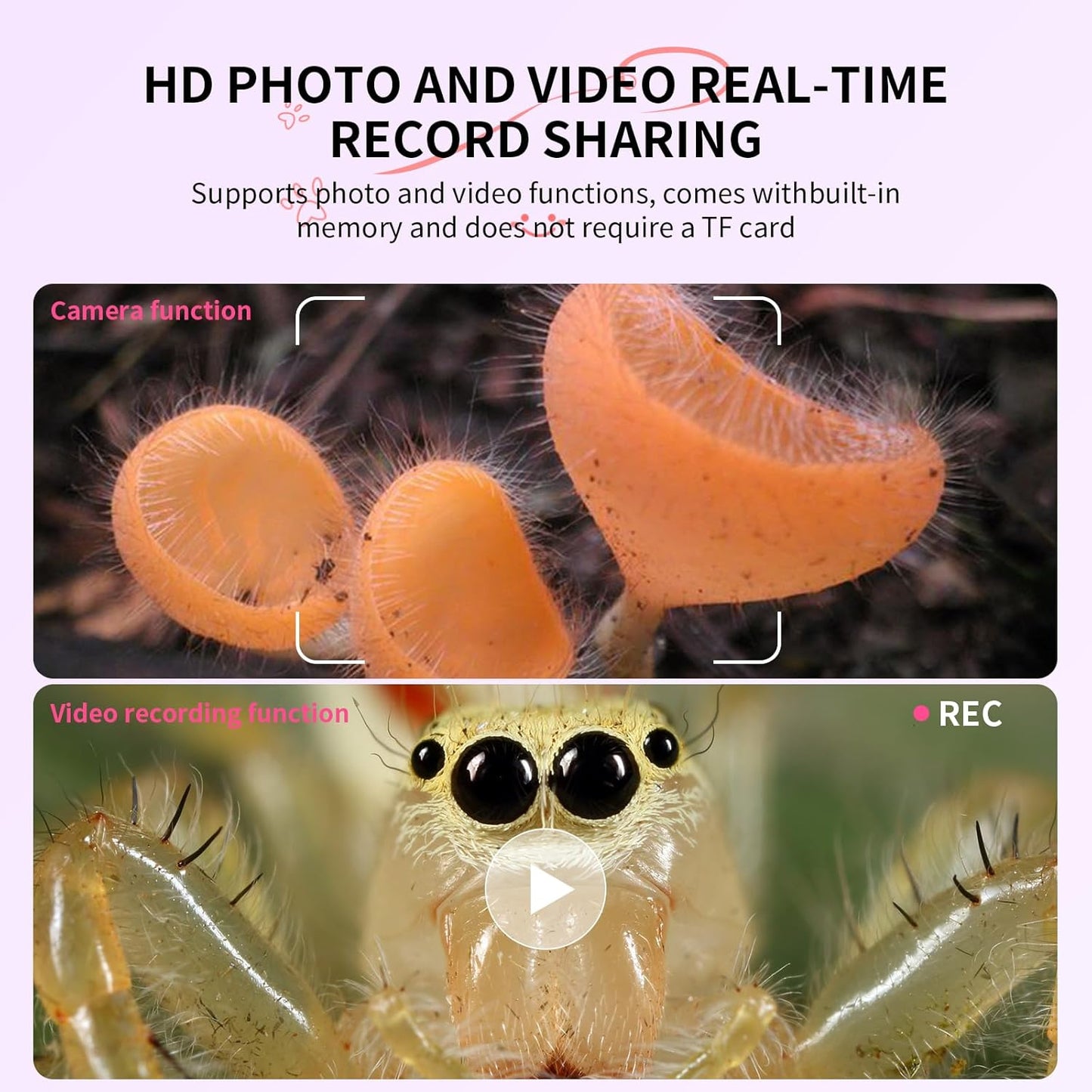 Purple Mini Kids Microscope