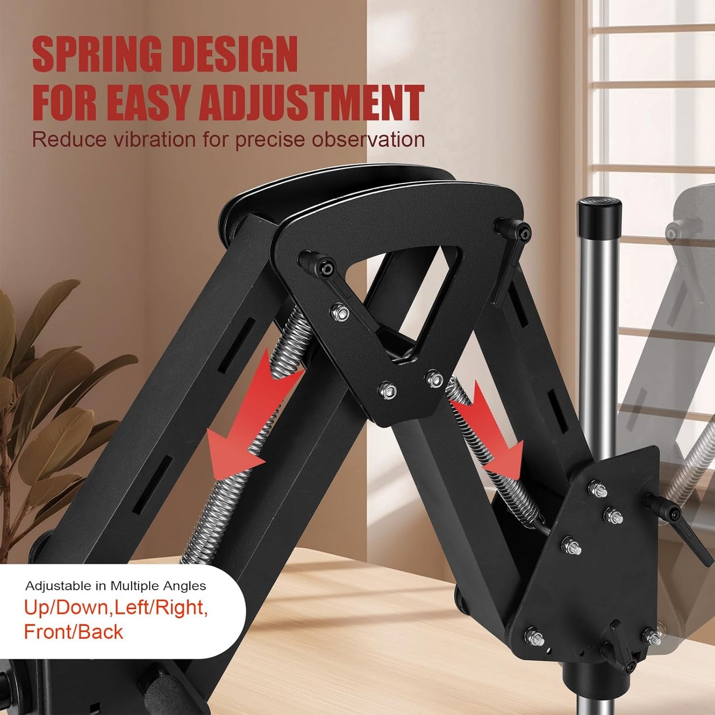 DZQ Microscope Stand with LED Light