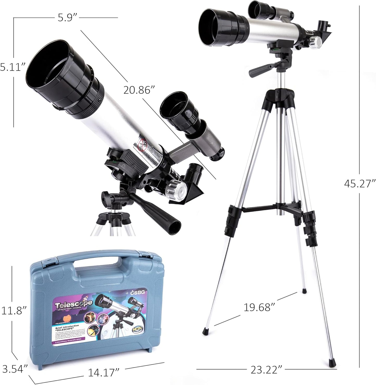 ArtCreativity 60X Kids Telescope