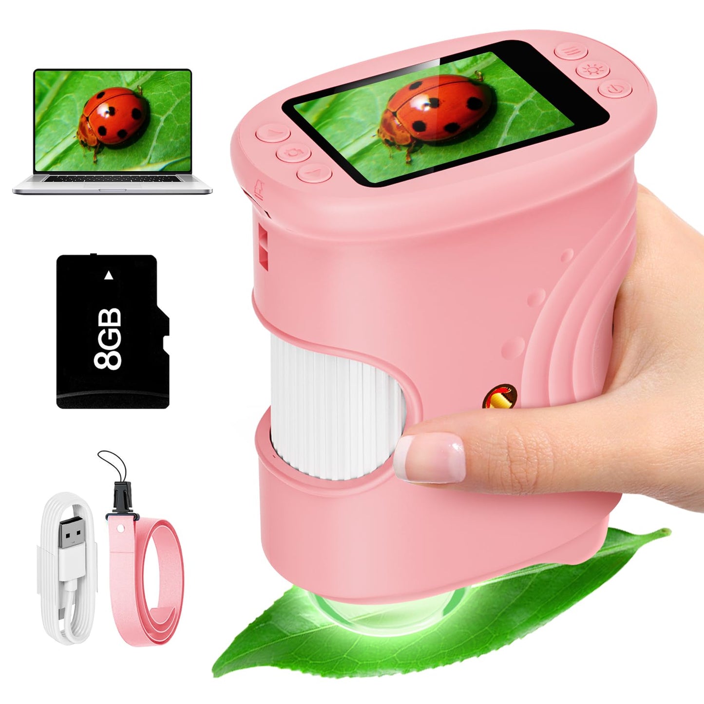 Kids 1000X Digital Pocket Microscope