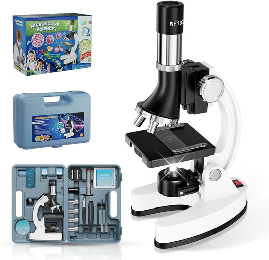 2400X Kids Microscope Science Kit