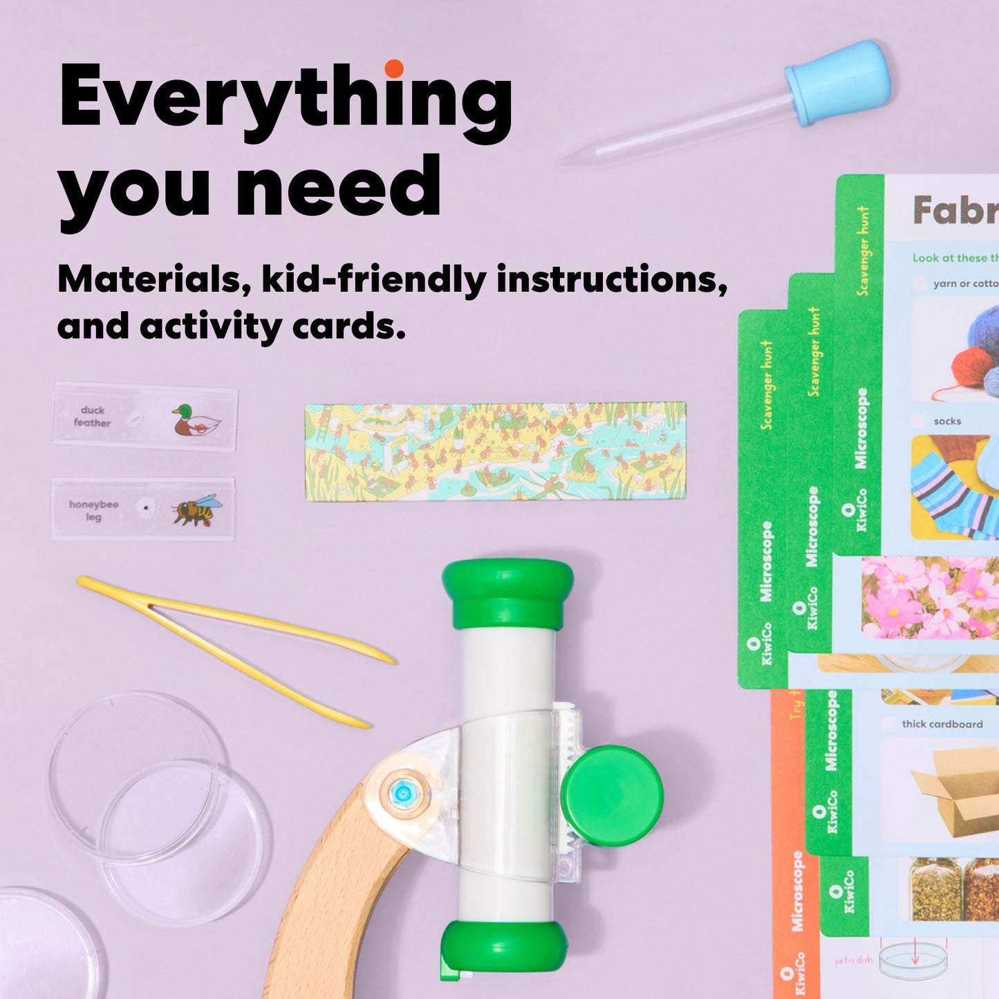 KiwiCo Kids Microscope Set – STEM Kit