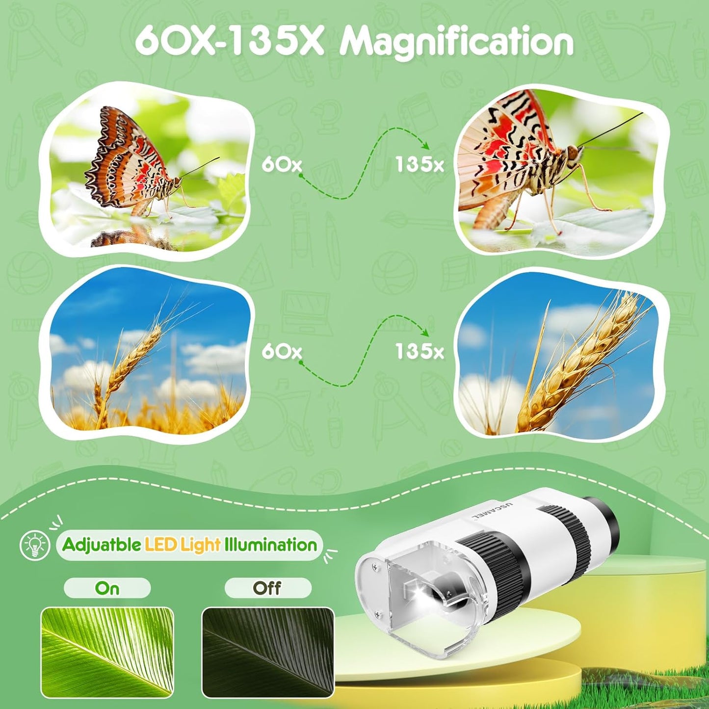 Portable Digital & Pocket Microscope