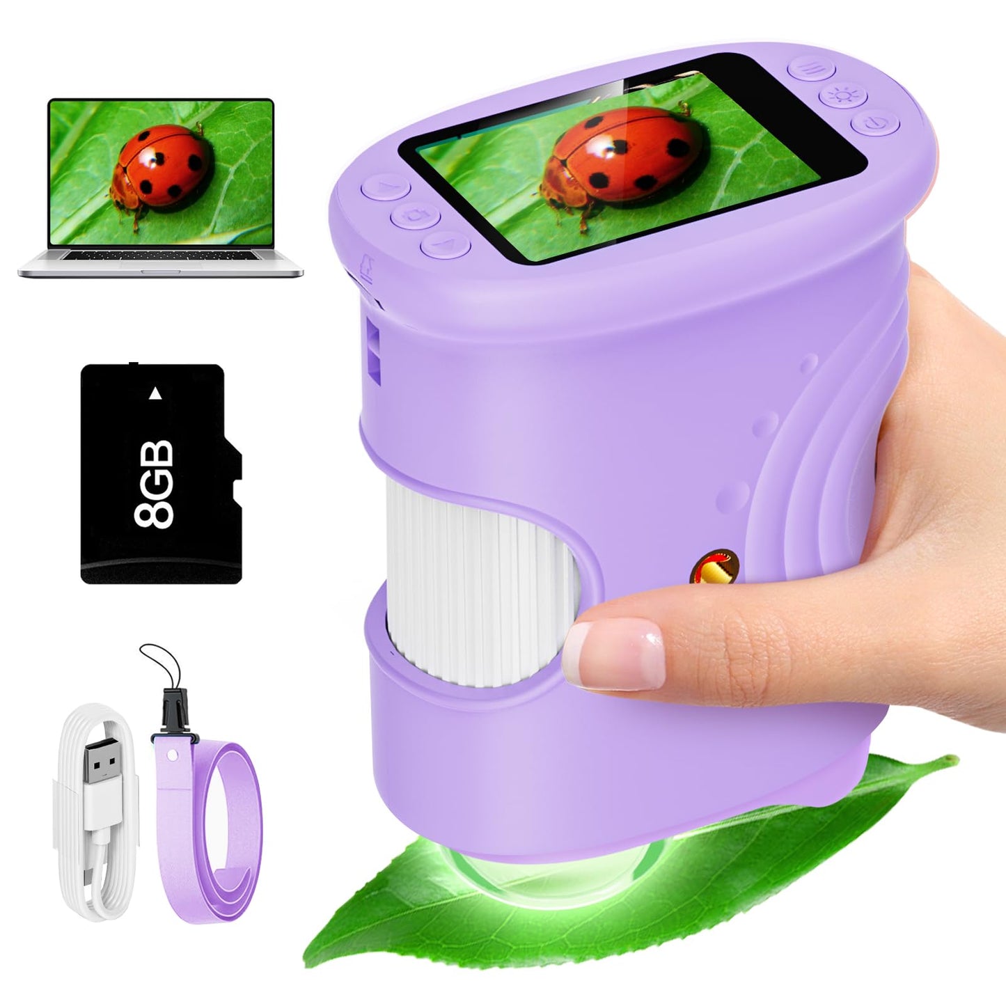 Kids 1000X Digital Pocket Microscope