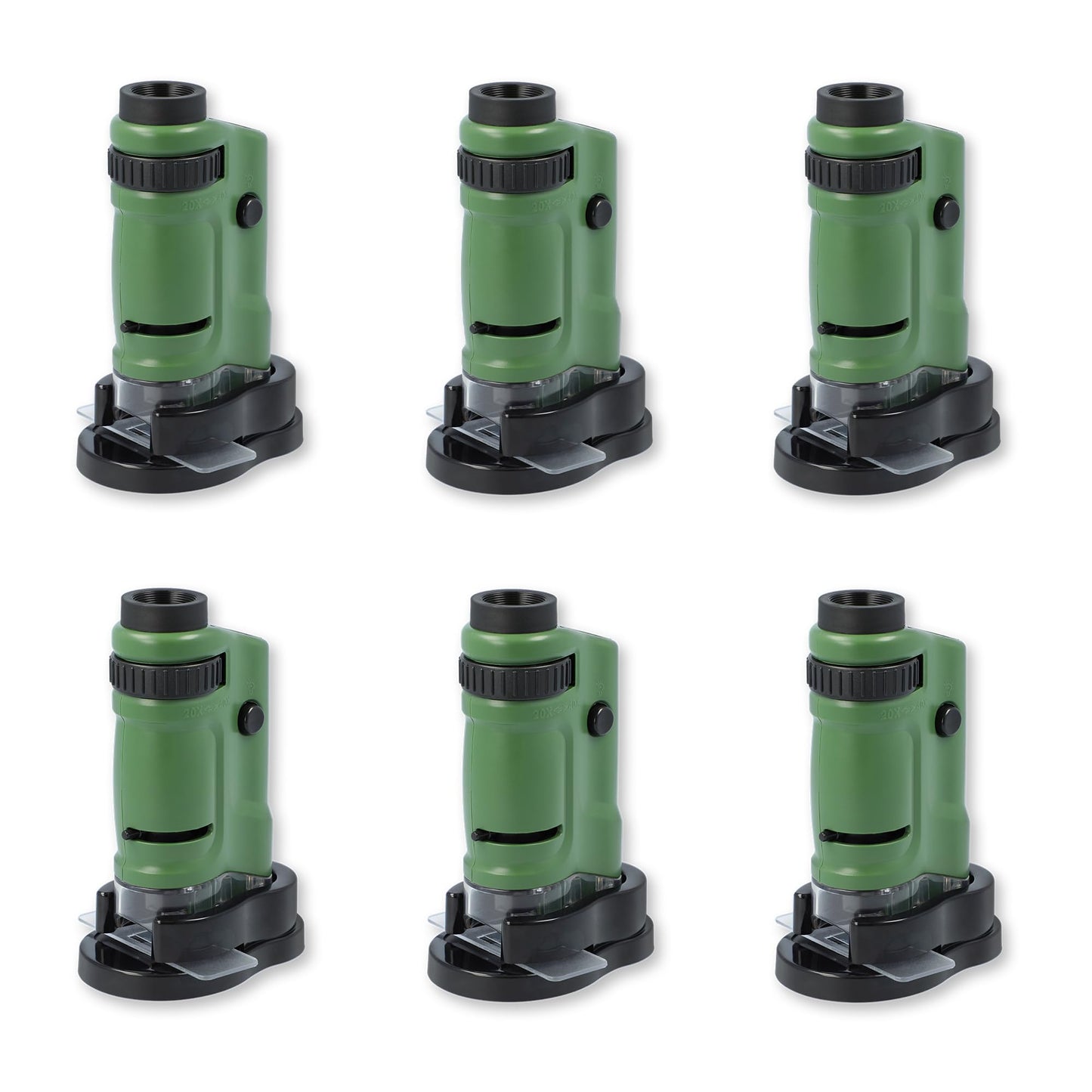 Carson MicroBrite 20-40X Microscope 6-Pack