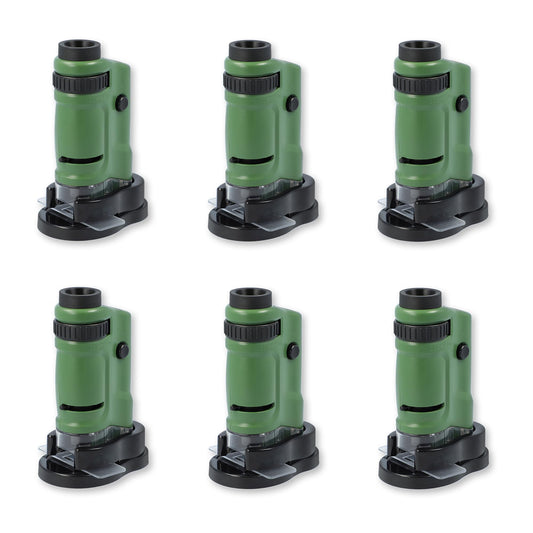 Carson MicroBrite 20-40X Microscope 6-Pack