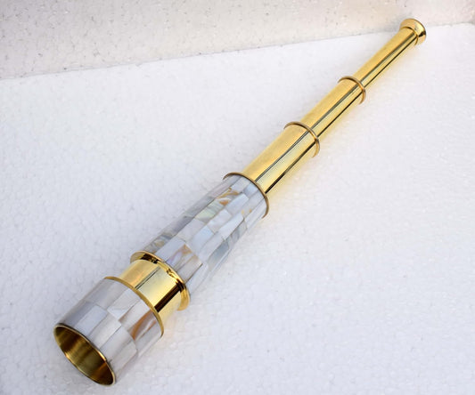 Pirate Brass Collapsible Monocular