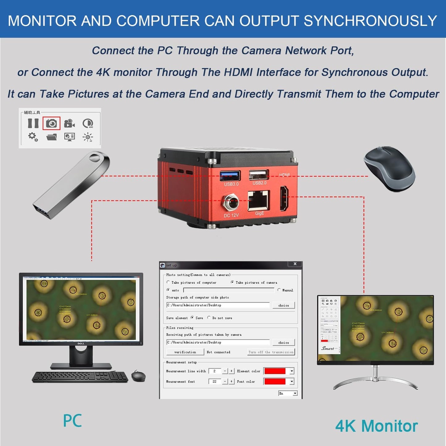 20X-200X 4K Digital Microscope